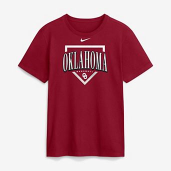 Men's Nike Crimson Oklahoma Sooners Baseball Club T-Shirt