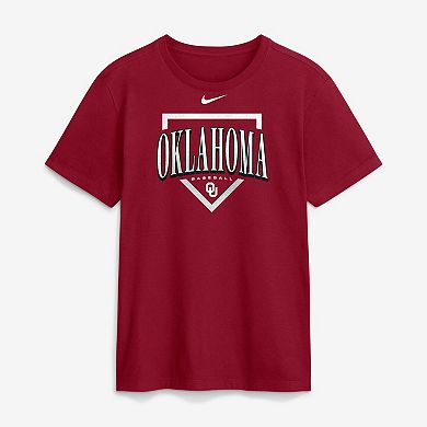 Men's Nike Crimson Oklahoma Sooners Baseball Club T-Shirt
