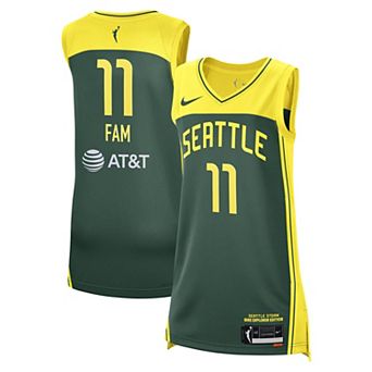 Unisex Nike Awa Fam Green Seattle Storm 2026 WNBA Draft Pick Explorer Edition Victory Jersey