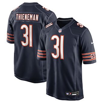 Men's Nike Dillon Thieneman Navy Chicago Bears 2026 NFL Draft First Round Pick No. 25 Team Game Jersey