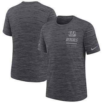 Youth Nike Black Cincinnati Bengals Sideline Velocity Dri-FIT T-Shirt
