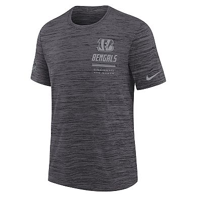 Youth Nike Black Cincinnati Bengals Sideline Velocity Dri-FIT T-Shirt