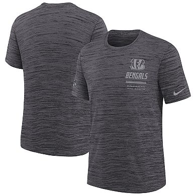 Youth Nike Black Cincinnati Bengals Sideline Velocity Dri-FIT T-Shirt