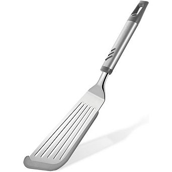 Fish Spatula, Heat-Resistant Silicone Edge, Flexible for Nonstick Cooking