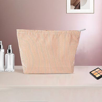 1 Pc Seersucker Stripes Bag for Business Travel