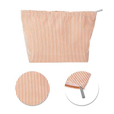 1 Pc Seersucker Stripes Bag for Business Travel
