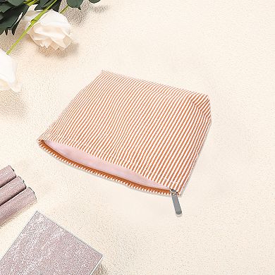 1 Pc Seersucker Stripes Bag for Business Travel