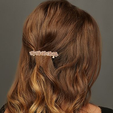 Grace Crystal Spring Clip Hairpin Hair Barrettes for Women 1Pc