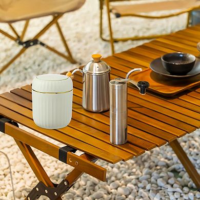1Pc Mini Trash Can with Lid, Desktop Small Recycling Cute Trash Can