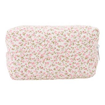 Women Portable Little Flower Pattern Bag for Travel Vacation Bathing