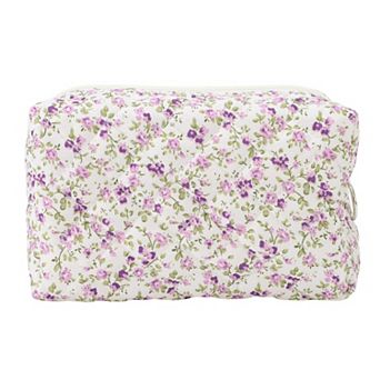Women Portable Little Flower Pattern Bag for Travel Vacation Bathing