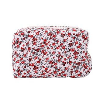 Women Portable Little Flower Pattern Bag for Travel Vacation Bathing