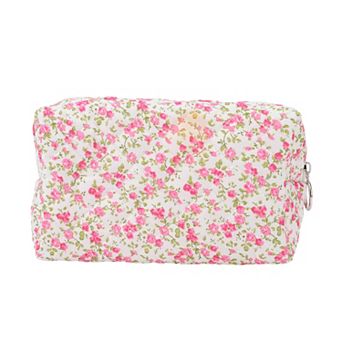 Women Portable Little Flower Pattern Bag for Travel Vacation Bathing
