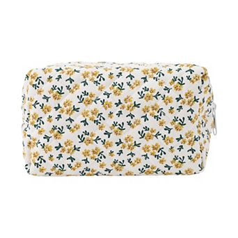 Women Portable Little Flower Pattern Bag for Travel Vacation Bathing