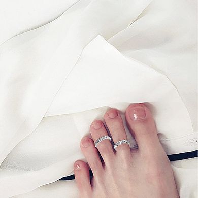 20PCS Adjustable Toe Rings Set for Women