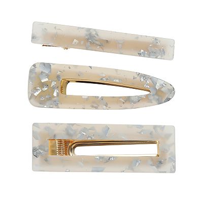 Fashionable Pattern Texture Hair Clip Set for All Occasions