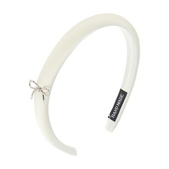 1 pc Metal Bow Satin Headband