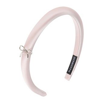 1 pc Metal Bow Satin Headband