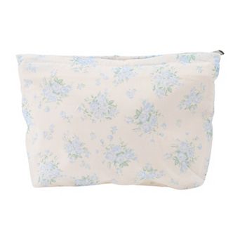 1 pc Women Portable Floral Clutch Bag for Travel Vacation
