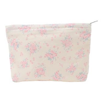1 pc Women Portable Floral Clutch Bag for Travel Vacation