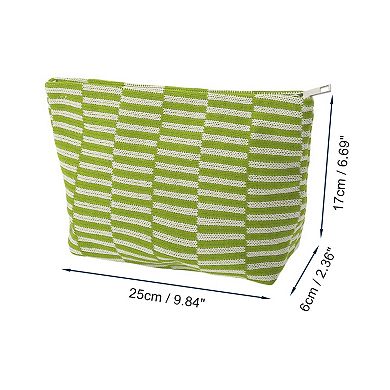 Knitted Stripes Storage Bag 1 Pc
