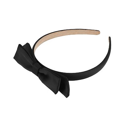 1Pc Double Bow Satin Headband