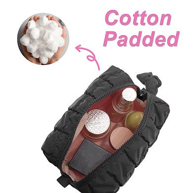 Quilted Toiletry Bag Organizer