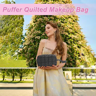 Quilted Toiletry Bag Organizer
