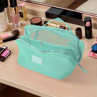 1 Pc Mesh Multifunctional Portable Bag for Travel