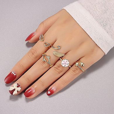 20PCS Adjustable Ring Set for Women