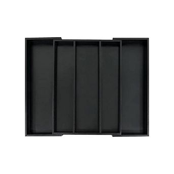 Adjustable Black Drawer Insert
