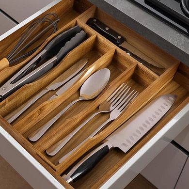 Expandable Wooden Drawer Insert