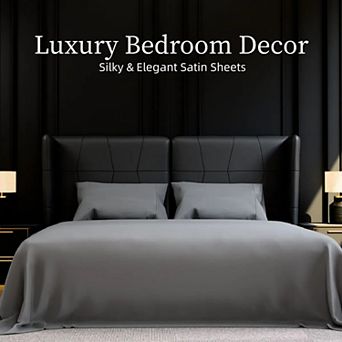 YIORTWO 4 pc Bed Sheet Set Brushed Microfiber Soft Deep Pocket Bedding