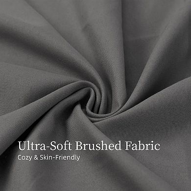 YIORTWO 3 Piece Bed Sheet Set Brushed Microfiber Deep Pocket Soft Bedding