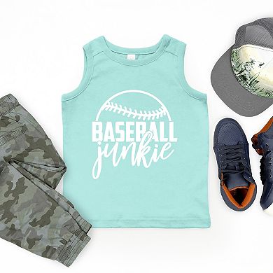 Baseball Junkie - Youth Tank Top