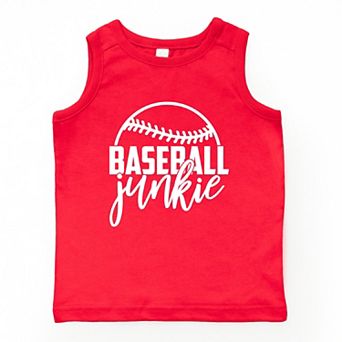 Baseball Junkie - Youth Tank Top