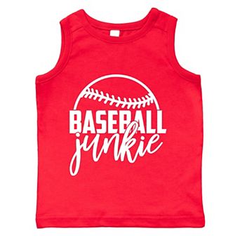 Baseball Junkie - Toddler Graphic Tank