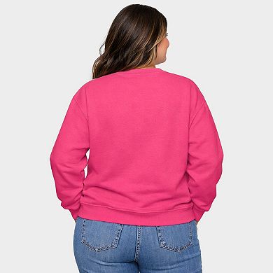 Baseball Junkie - Women's Plus Sized Graphic Sweatshirt