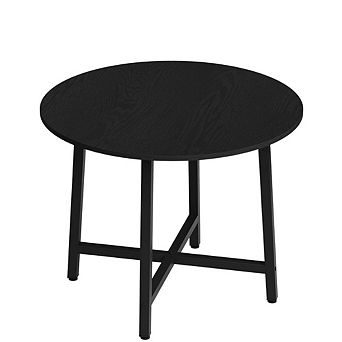 Round Dining Table for 2-4, Small Kitchen Dining Room Table for Space Saving
