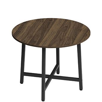 Round Dining Table for 2-4, Small Kitchen Dining Room Table for Space Saving