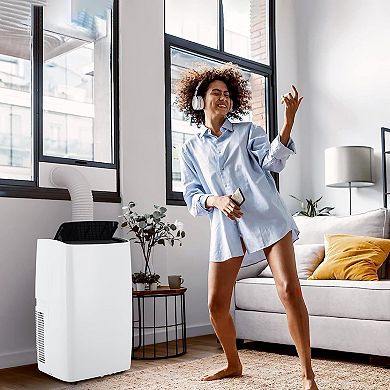 Portable Air Conditioner with Dehumidifier, Fan, Remote & Window Kit, Ideal for Home or Office