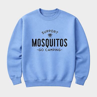 Support Mosquitos - Men's Graphic Sweatshirt