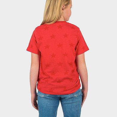 Stars and Stripes Arched - Youth Short Sleeve Star Tee