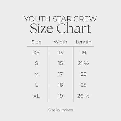 Baseball Junkie - Youth Short Sleeve Star Tee