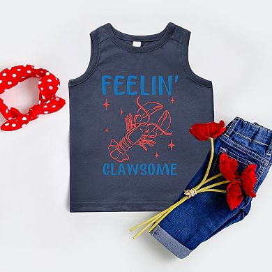 Feelin' Clawsome Lobster - Toddler Graphic Tank