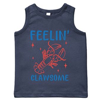 Feelin' Clawsome Lobster - Toddler Graphic Tank