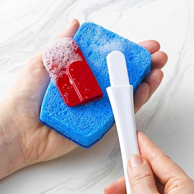 Silicone Spatula Set of 2, Heat-Resistant Kitchen Cooking Utensils