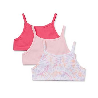Girls 2-12 Lands' End 3-Pack Pull-On Bras