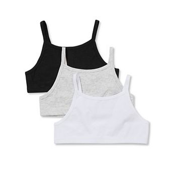 Girls 2-12 Lands' End 3-Pack Pull-On Bras