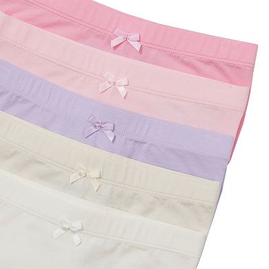 Girls 2-12 Lands' End 5-Pack Boyshort Panties